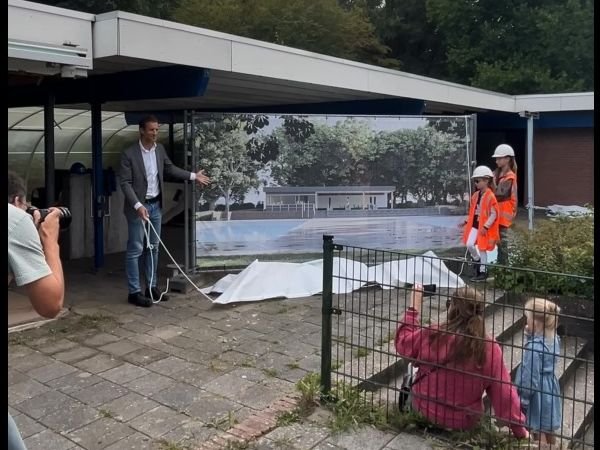 Sloop De Alk gestart, nieuw zwembad komt eraan!
