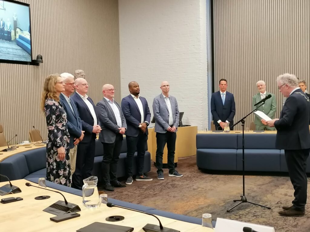 Beëdiging raadsleden Leefbaar Dronten 2026