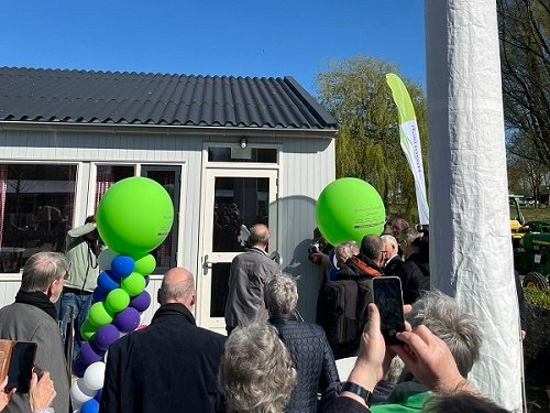 Dronten, opening Pioniersbarak