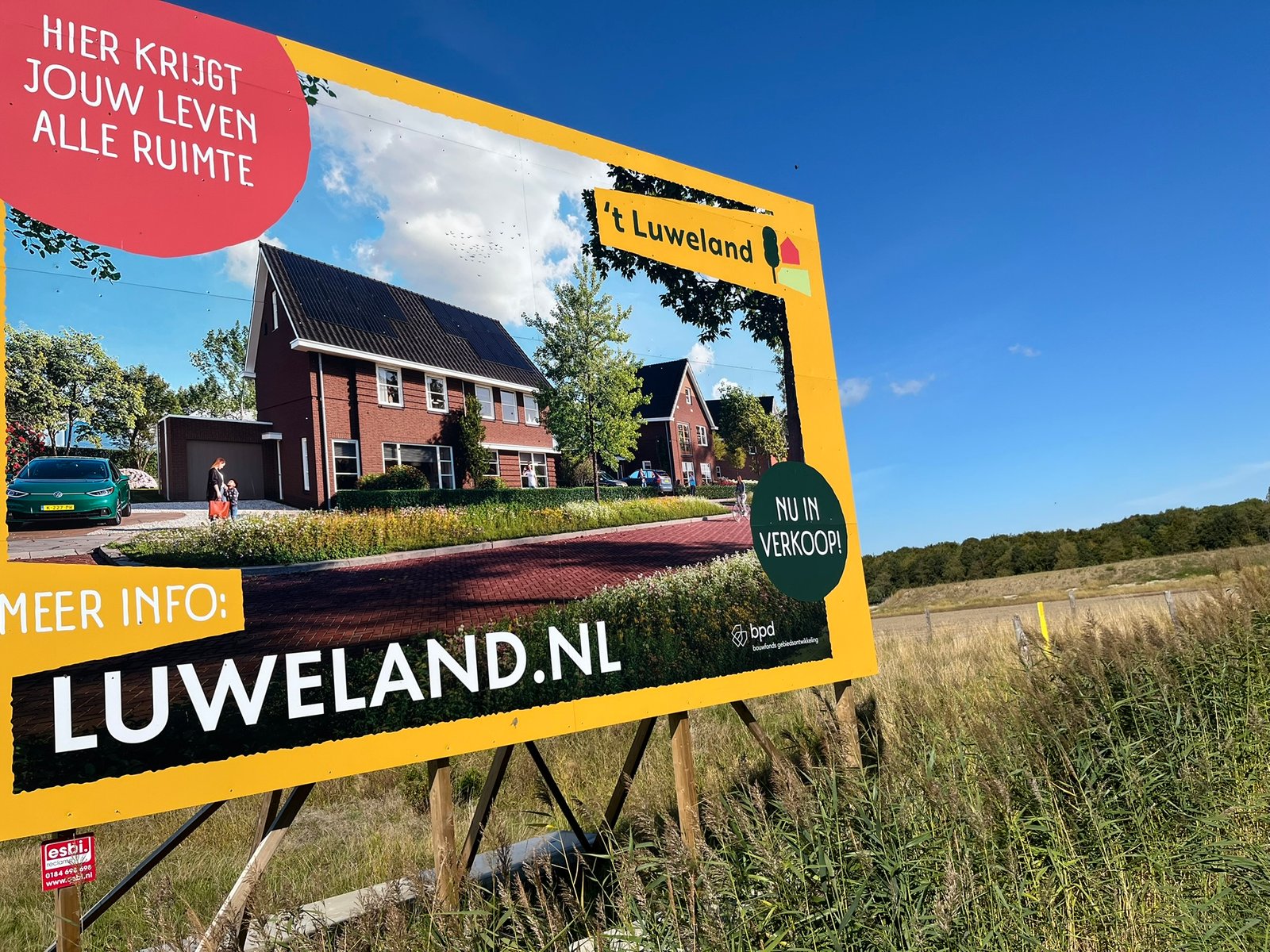 Swifterbant, nieuwbouwwijk 't Luweland